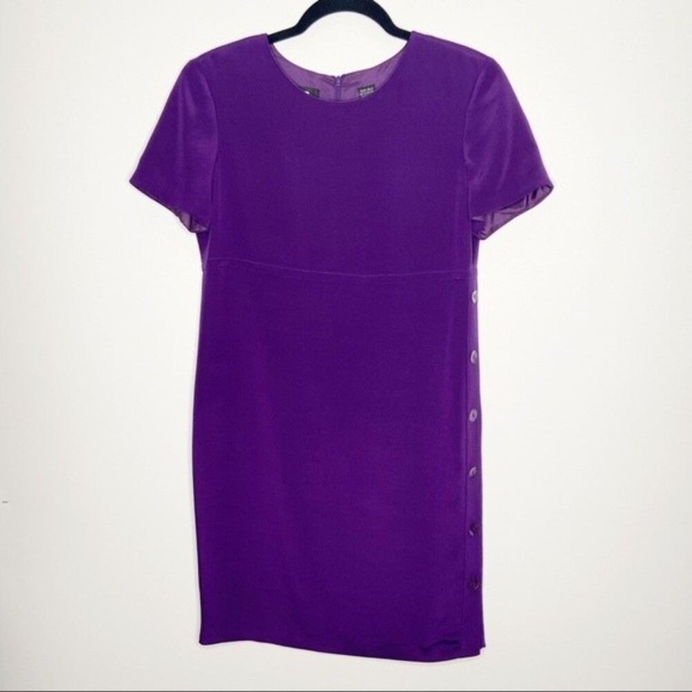 YL by YAIR Fully lined 100% Silk sheath dress CLASSIC Style Size 6P